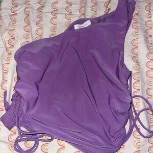 Better Be Purple One Shoulder stop - Size M